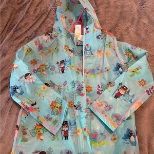 Disney Parks Small World Rain Jacket NWT XS